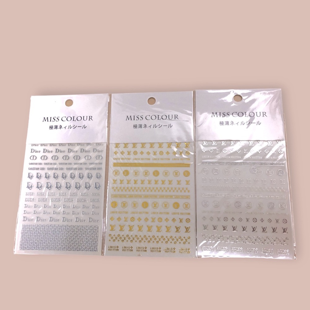 Miss Colour Designer Nail Decals